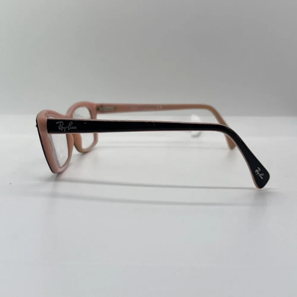 Ray-Ban RB5255 5024 Eyeglasses Frames Black Pink Full Rim 53-16-135 - Picture 2 of 8